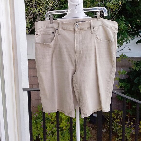Goodfellow Men's Shorts 40 Slim Total Flex Shorts - Picture 6 of 7